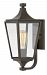 1290OZ - Hinkley Lighting - Jaymes - One Light Outdoor Small Wall Mount Oil Rubbed Bronze Finish with Clear Glass - Jaymes