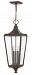 1292OZ - Hinkley Lighting - Jaymes - Three Light Outdoor Hanging Lantern Oil Rubbed Bronze Finish with Clear Glass - Jaymes