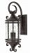 1143OL-CL - Hinkley Lighting - Casa - Two Light Outdoor Medium Wall Mount Olde Black Finish with Clear Seedy Glass - Casa