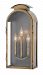 2525LS - Hinkley Lighting - Rowley - Three Light Outdoor Large Wall Mount Light Antique Brass Finish with Clear Glass - Rowley
