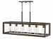 29306WB - Hinkley Lighting - Rhodes - Six Light Outdoor Linear Pendant Warm Bronze Finish with Clear Seedy Glass - Rhodes