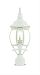 5057TW - Acclaim Canada Dist. - French Lanterns - One Light Post Textured White Finish with Clear Beveled Glass -