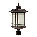 8127ABZ - Acclaim Canada Dist. - Somerset - One Light Large Post Mount Architectural Bronze Finish -