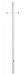 98WH - Acclaim Canada Dist. - Direct Burial - 84 Inch Smooth Post White Finish -