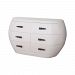 7011-1052 - Dimond Home - Spheroid - 60 6 Drawer Chest Cappuccino Foam Finish - Spheroid