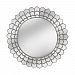 MG3706-0007 - Sterling Industries - Snowdonia - 40 Round Mirror Aztec Silver/Clear Finish -