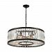 33067/9 - Elk Lighting - Palacial - Nine Light Chandelier Oil Rubbed Bronze Finish with Clear Crystal - Palacial