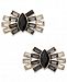 Thalia Sodi Gold-Tone Crystal & Stone Fan Stud Earrings, Created for Macy's