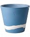 Wedgwood Burlington Blue & White Pot 7"