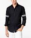 I. n. c. Men's Striped-Sleeve Button Down Shirt, Created for Macy's