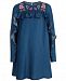 Epic Threads Big Girls Embroidered Ruffle Shift Dress, Created for Macy's