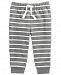 First Impressions Toddler Boys Striped Jogger Pants, Created for Macy's