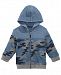 First Impressions Baby Boys Quilted Camo-Print Hoodie, Created for Macy's