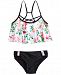 Summer Crush Big Girls 2-Pc. Floral-Print Bikini Swimsuit