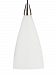 LF5490BUBLLED827 - LBL Lighting - Drop - 11.5 9.5W 1 LED Line-Voltage Pendant Black Finish with Blue Glass - Drop