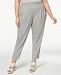 Eileen Fisher Plus Size Cotton Slouchy Pants