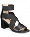 White Mountain Edie Block-Heel Sandals Women's Shoes