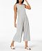 Eileen Fisher Cotton Cropped Jumpsuit, Regular & Petite