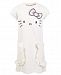 Hello Kitty Little Girls French Terry Embroidered Dress