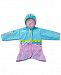 Kidorable Toddler Girls Mermaid All-Weather Rain Coat