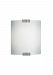 JW559BOPSI2DW - LBL Lighting - Omni - One Light Small Wall Sconce with Cover SL: Silver Finish INC: 60 Watt Incandescent - 120VBubble Opal Glass -