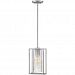 3547BN - Hinkley Lighting - Pax - 7 Inch One Light Pendant Brushed Nickel Finish with Clear Spun Glass - Pax