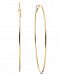 Thalia Sodi Gold-Tone Slim Extra Large 4" Extra Large Hoop Earrings, Created for Macy's
