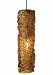 HS545AMBZ1BFSJ - LBL Lighting - Mini-Isis - Cylinderical Mini-Pendant Bronze Finish with Amber Glass - Fusion Jack - Mini-Isis Cylinder