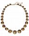 Charter Club Gold-Tone Stone Collar Necklace, 17" + 2" extender, Created for Macy's