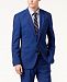 Hugo Men's Modern-Fit Bright Blue Solid Suit Jacket