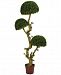 Nearly Natural 5' Boxwood Triple-Head Uv-Resistant Indoor/Outdoor Artificial Tree