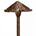 15437TZT - Kichler Lighting - Low Voltage One Light Pierced Pyramid Path Fixture Textured Tannery Bronze Finish - Pierced Pyramid