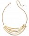 I. n. c. Gold-Tone Multi-Bar Statement Necklace, 17" + 3" extender, Created for Macy's