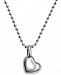 Alex Woo Heart 16" Pendant Necklace in Sterling Silver
