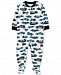 Carter's Baby Boy Cruiser-Print Full-Zip Pajamas