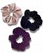 I. n. c. 3-Pc. Set Velvet Hair Scrunchies, Created for Macy's