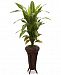 Nearly Natural 57" Dracaena Real Touch Artificial Plant in Stand