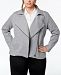 Eileen Fisher Plus Size Organic Cotton Jacket
