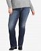 Silver Jeans Co Plus Size Avery High-Rise Curvy-Fit Boot-Cut Jeans