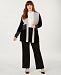 Charter Club Plus Size Cashmere Colorblock Cardigan Sweater, Created for Macy's