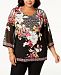 Jm Collection Plus Size Embellished Chiffon Tunic, Created for Macy's