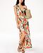 Vince Camuto Printed Strappy-Back Maxi Dress Cover-Up Women's Swimsuit