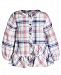 First Impressions Baby Girls Flannel Plaid Cotton Dress, Created for Macy's