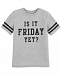 Carter's Big Girls Friday-Print Pajama T-Shirt