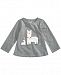 First Impressions Toddler Girls Llama-Print Cotton T-Shirt, Created for Macy's