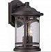 MBH8409PN - Quoizel Lighting - Marblehead - 3 Light Outdoor Wall Mount Palladian Bronze Finish with Clear Seedy Glass - Marblehead