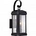 TML8407K - Quoizel Lighting - Trumbull - 2 Light Outdoor Wall Mount Mystic Black Finish with Clear Seedy Glass - Trumbull