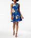 Jessica Howard Floral-Print Fit & Flare Dress