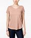 Style & Co Petite V-Neck Pocket T-Shirt, Created for Macy's
