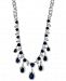 Giani Bernini Cubic Zirconia 18" Statement Necklace in Sterling Silver, Created for Macy's